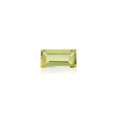 YELLOW BERYL CUT BAGUETTE (DARK) 10.00X5.00 MM 1.50 Cts.