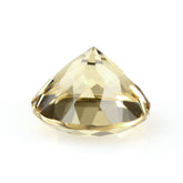 YELLOW AQUAMARINE CUT ROUND 8MM 1.85 Cts.