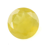 YELLOW OPAL CUT ROUND 9MM 1.92 Cts.