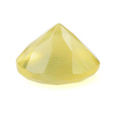 YELLOW OPAL CUT ROUND 9MM 1.92 Cts.