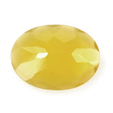 YELLOW OPAL CUT OVAL 16X12MM 4.15 Cts.