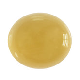YELLOW OPAL OVAL CAB 16X14MM 9.55 Cts.