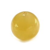 YELLOW OPAL PLAIN ROUND BALLS (FULL DRILL 1.50MM) 10MM 5.33 Cts.