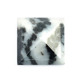 ZEBRA JASPER SUGAR LOAF SQUARE CAB 12.50X12.50MM 5.73 Cts.