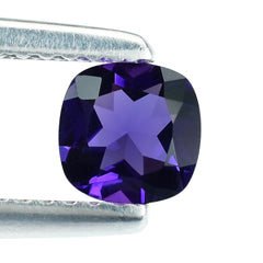 AFRICAN AMETHYST CUT CUSHION (AAA)(CLEAN) 5.00X5.00 MM 0.52 Cts.
