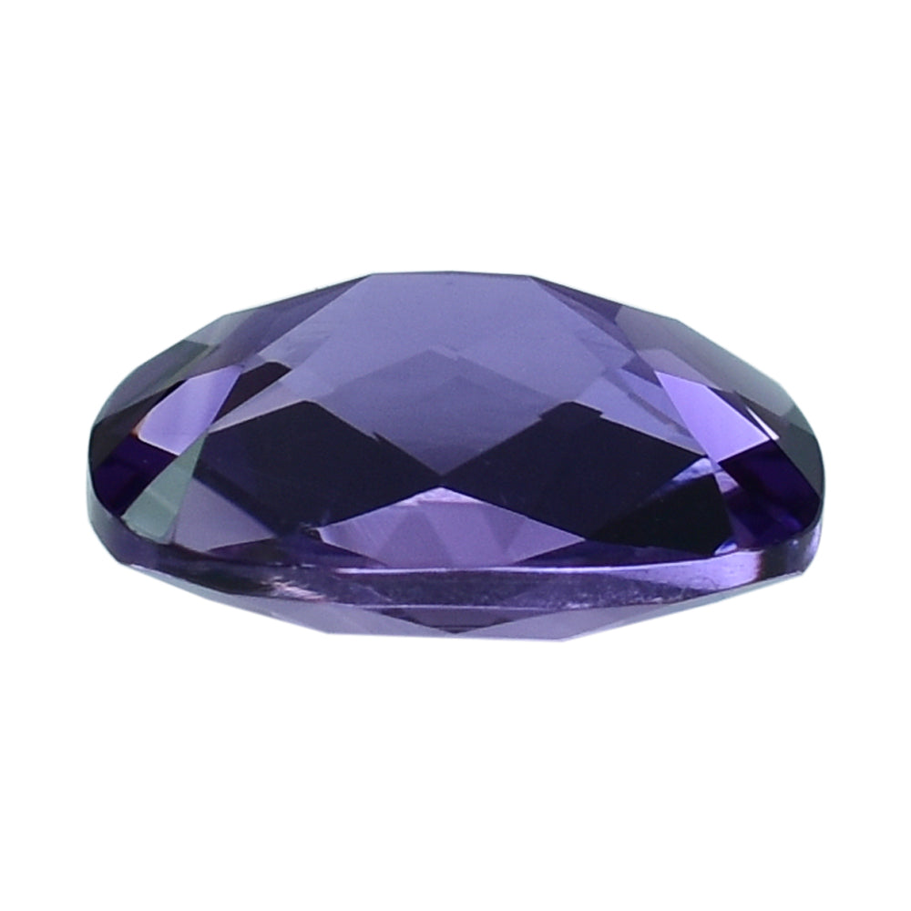 AFRICAN AMETHYST CHECKER CUT CUSHION 10.00X8.00 MM 2.58 Cts.