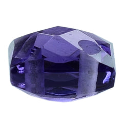 AFRICAN AMETHYST BRIOLETTE CUT SQUARE 4MM (AAA/CLEAN) (TWO FULL DRILL 0.70MM) 0.63 Cts.