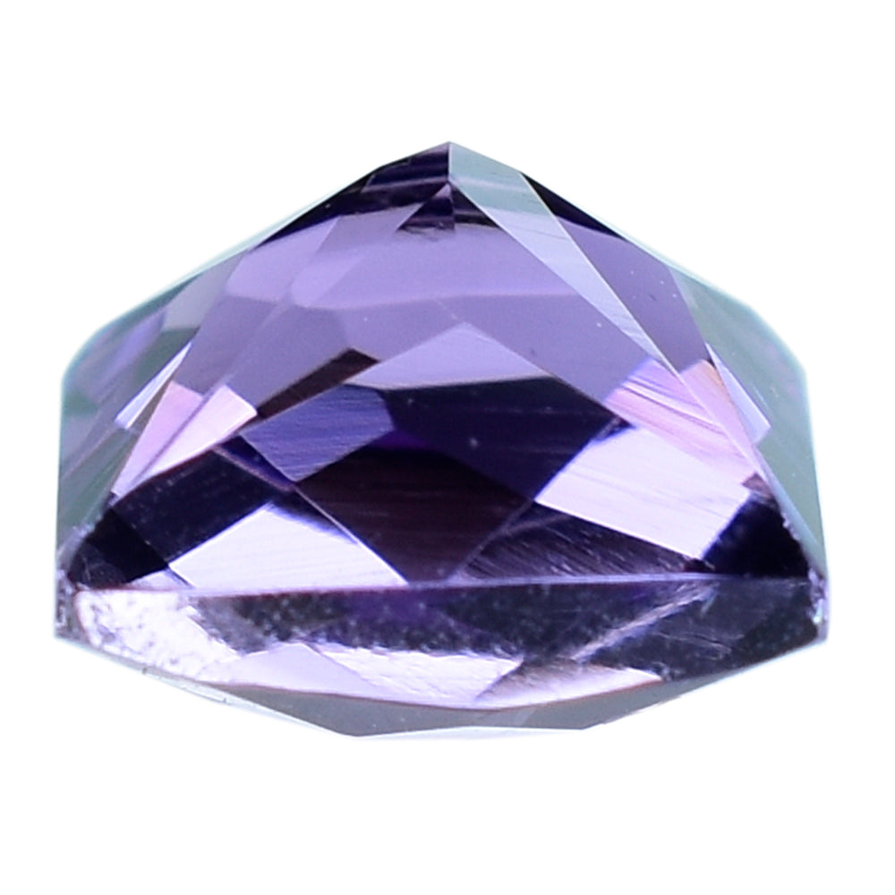 AFRICAN AMETHYST CHECKER CUT SQUARE (A) 6MM 1.20 Cts.