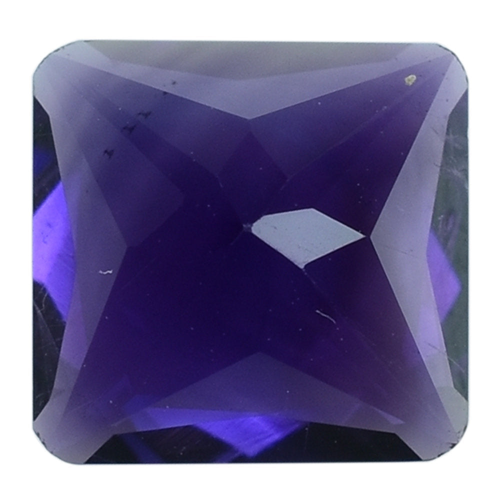 AFRICAN AMETHYST CUT SQUARE - OCTAGON (AAA) 8MM 1.88 Cts.