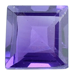AFRICAN AMETHYST CUT SQUARE (AA) 3.50MM 0.24 Cts.