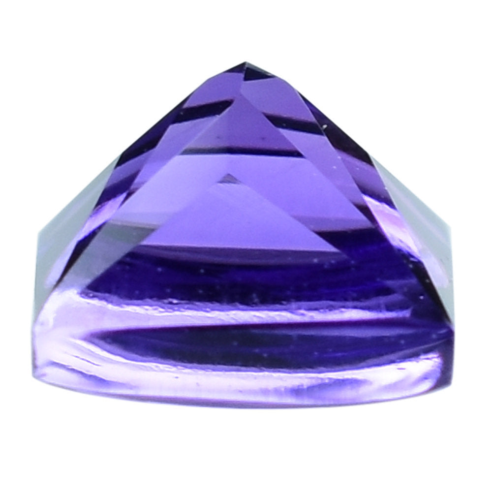 AFRICAN AMETHYST BUFFTOP PRINCESS CUT SQUARE (AAA) 6MM 1.21 Cts.