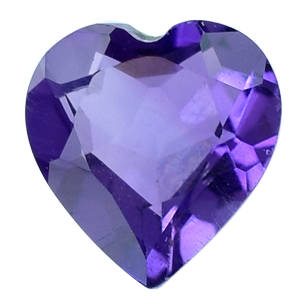 AFRICAN AMETHYST CUT HEART 5MM 0.43 Cts.