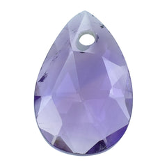 AFRICAN AMETHYST ROSE CUT BRIOLETTE PEAR (AA/SI) 12X8MM 2.03 Cts.