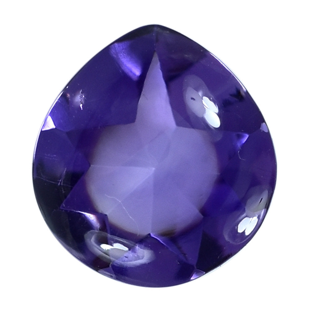 AFRICAN AMETHYST BUFFTOP PEAR (AA) 10X9MM 3.15 Cts.