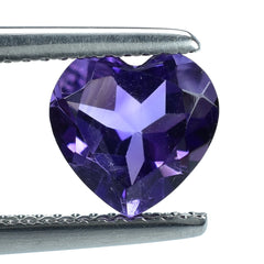 AFRICAN AMETHYST CUT HEART (AA/SI) 8.00MM 1.46 Cts.