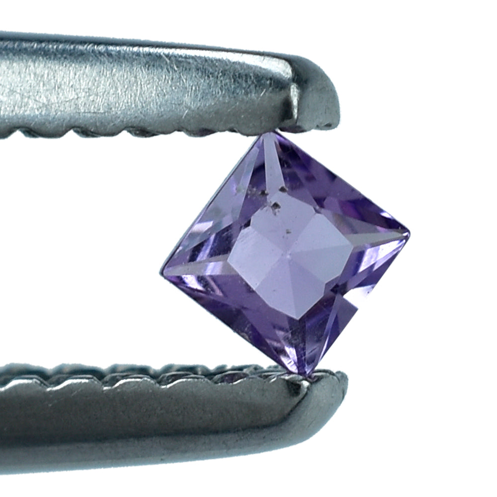 AFRICAN AMETHYST PRINCESS CUT SQUARE (AA) 2.50MM 0.09 Cts.
