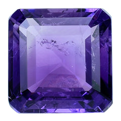 AFRICAN AMETHYST CUT SQUARE - OCTAGON 9.00MM (AAA/SI) 3.40 Cts.