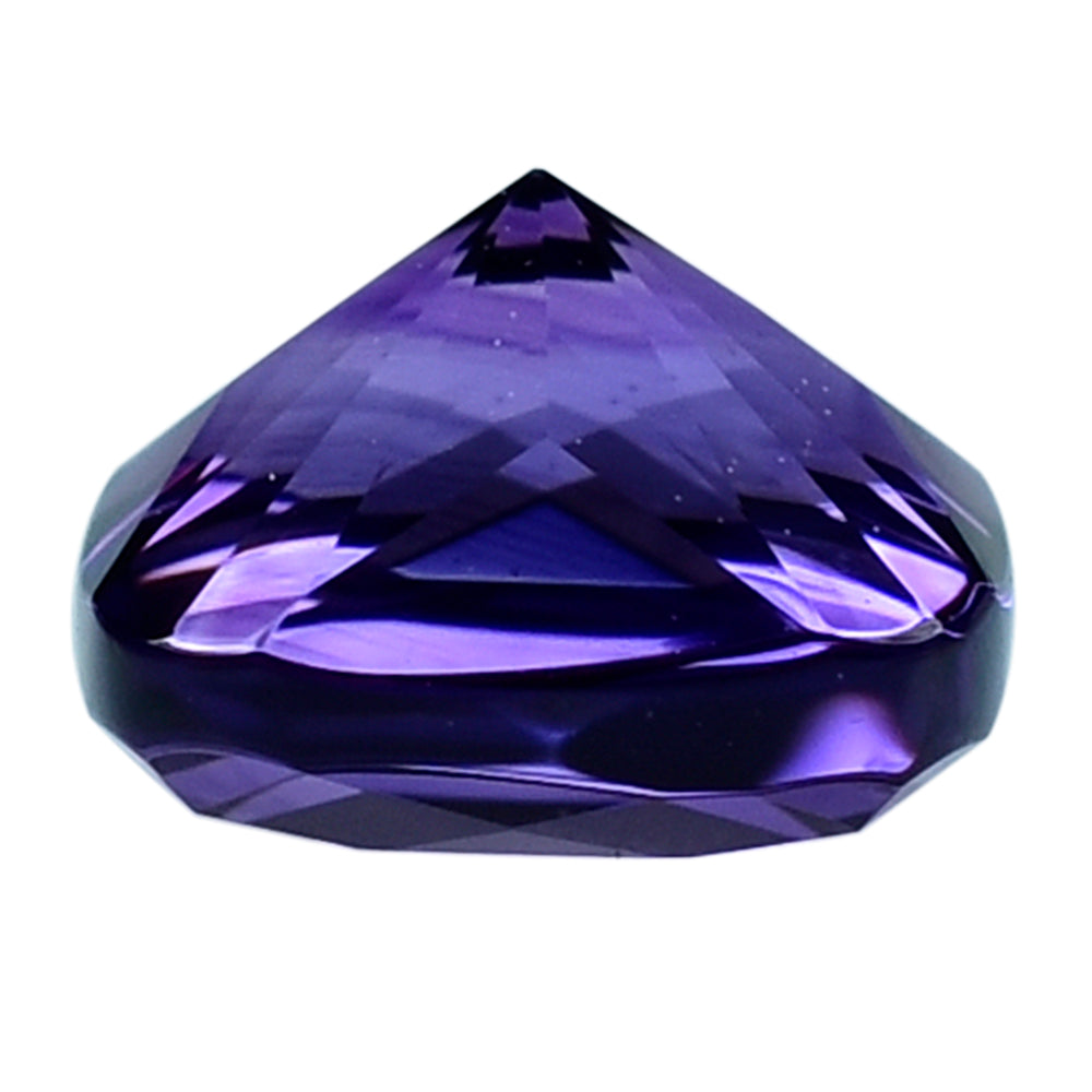 AFRICAN AMETHYST PRINCESS CUT CUSHION 6.00MM 0.96 Cts.