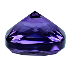 AFRICAN AMETHYST PRINCESS CUT CUSHION 6.00MM 0.96 Cts.