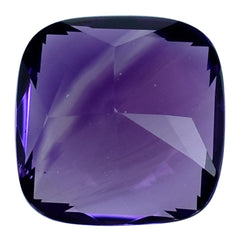 AFRICAN AMETHYST PRINCESS CUT CUSHION 6.00MM 0.96 Cts.