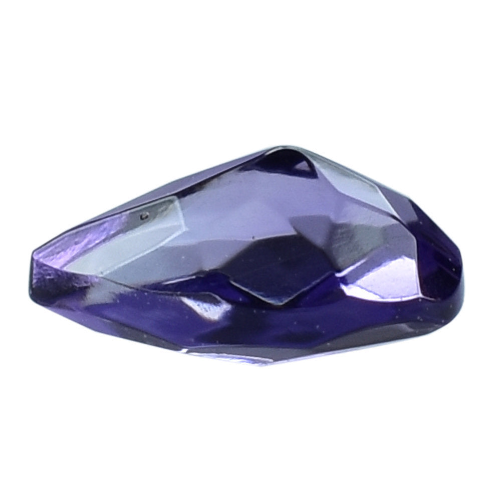 AFRICAN AMETHYST CHECKER CUT PEAR (AA) 5X3MM 0.22 Cts.