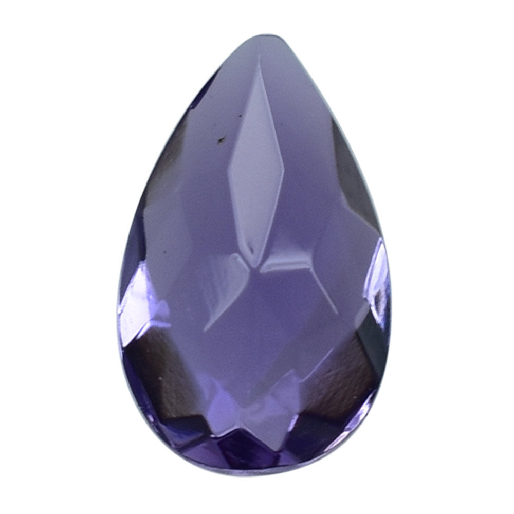 AFRICAN AMETHYST CHECKER CUT PEAR (AA) 5X3MM 0.22 Cts.