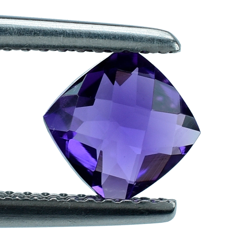 AFRICAN AMETHYST CHECKER CUT CUSHION – Jaipur Gem