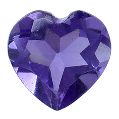 AFRICAN AMETHYST CUT HEART 4.00MM 0.20 Cts.