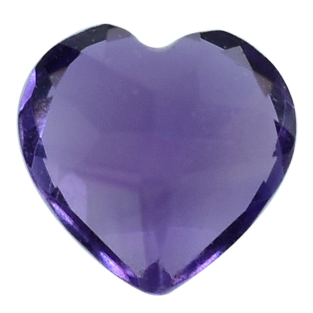AFRICAN AMETHYST CUT HEART 4.00MM 0.20 Cts.