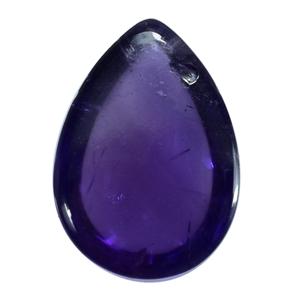 AFRICAN AMETHYST PEAR CAB 10X7MM 2.33 Cts.