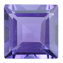 AFRICAN AMETHYST CUT SQUARE 6.00MM 1.03 Cts.