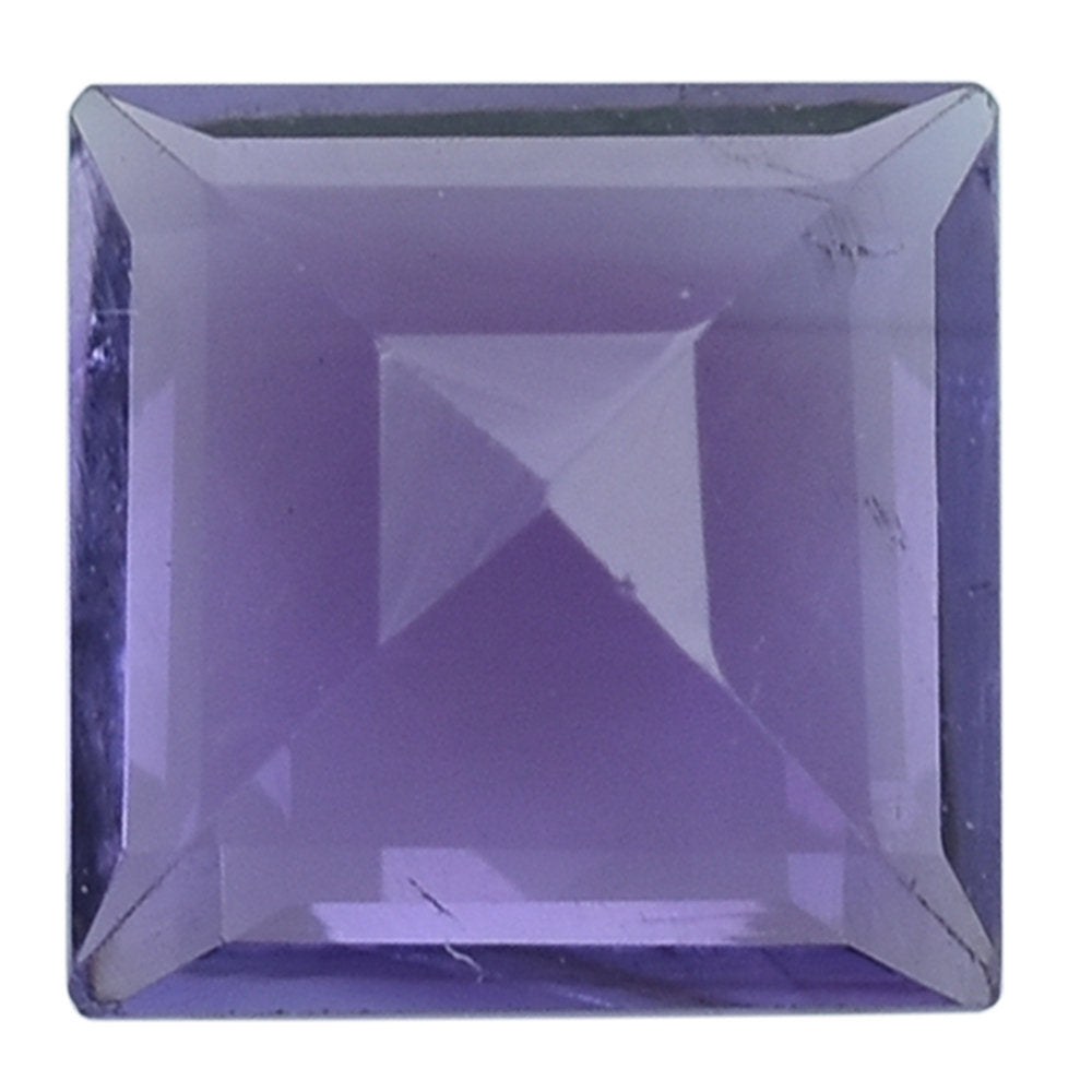 AFRICAN AMETHYST CUT SQUARE 6.00MM 1.03 Cts.