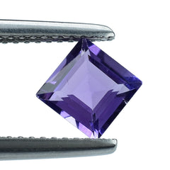 AFRICAN AMETHYST CUT SQUARE 6.00MM 1.03 Cts.