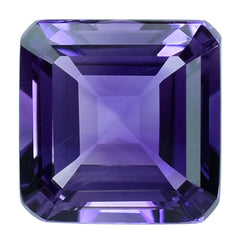 AFRICAN AMETHYST CUT SQUARE - OCTAGON (AAA) 9.00MM 3.35 Cts.