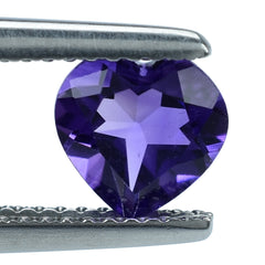 AFRICAN AMETHYST CUT HEART 7.00MM 1.12 Cts.