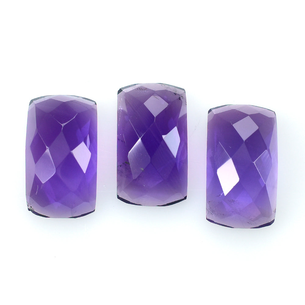 AFRICAN AMETHYST FANCY CUT BAGUETTES (AAA/HI) 11.50X6.50MM 2.69 Cts.