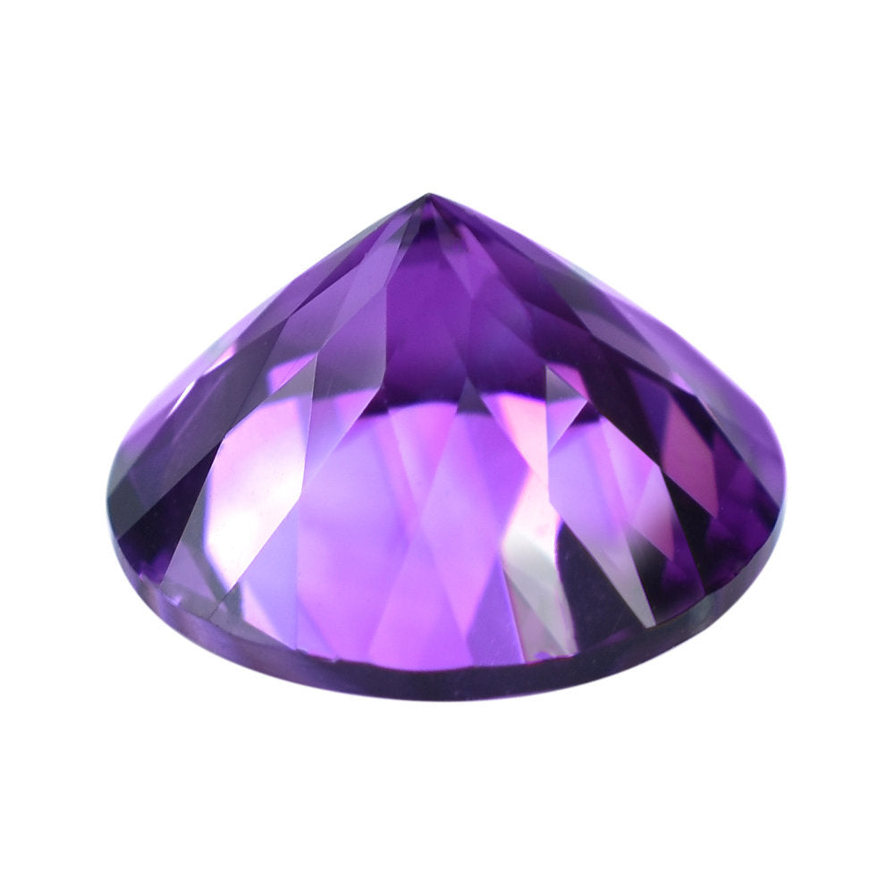 AMETHYST AFRICAN ROUND CUT (AAA/CLEAN) 10.00X10.00 MM  3.14Cts