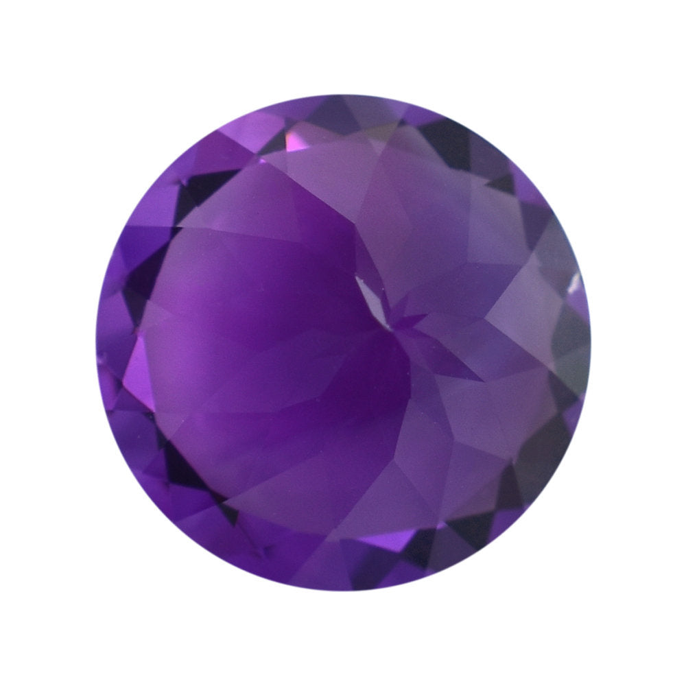 AMETHYST AFRICAN ROUND CUT (AAA/CLEAN) 10.00X10.00 MM  3.14Cts