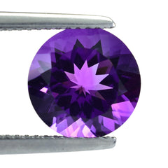 AMETHYST AFRICAN ROUND CUT (AAA/CLEAN) 10.00X10.00 MM  3.14Cts
