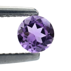 AMETHYST AFRICAN ROUND CUT (A/CLEAN) 5.00X5.00 MM 0.43 Cts
