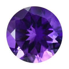 AMETHYST AFRICAN ROUND CUT (AA/EYE CLEAN) 10.00X10.00 MM 3.16 Cts