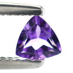 AMETHYST AFRICAN TRILLION CUT (AA/CLEAN) 5.00X5.00 MM 0.40 Cts
