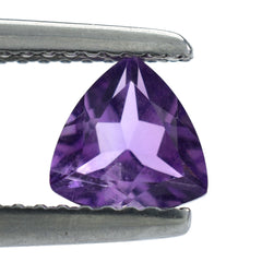 AMETHYST AFRICAN TRILLION CUT (AA/SI) 6.00X6.00 MM 0.71 Cts