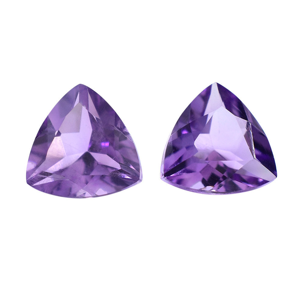 AMETHYST AFRICAN TRILLION CUT (AA/SI) 6.00X6.00 MM 0.71 Cts