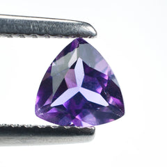 AFRICAN AMETHYST CUT TRILLION (AA\CLEAN) 6.00X6.00 MM 0.68 Cts.