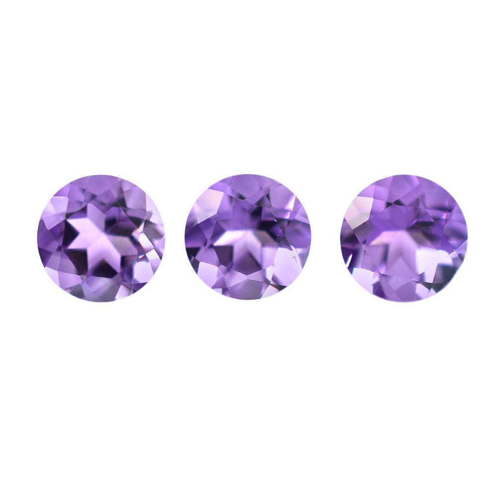 AMETHYST AFRICAN ROUND CUT (AA/CLEAN) 4.00X4.00 MM  0.23 Cts