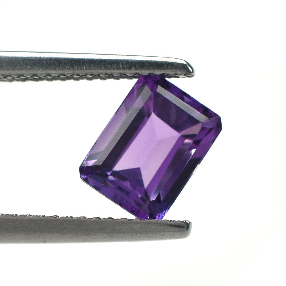 AFRICAN AMETHYST CUT OCTAGON (AAA\SI) 8.00X6.00 MM 1.00 Cts.