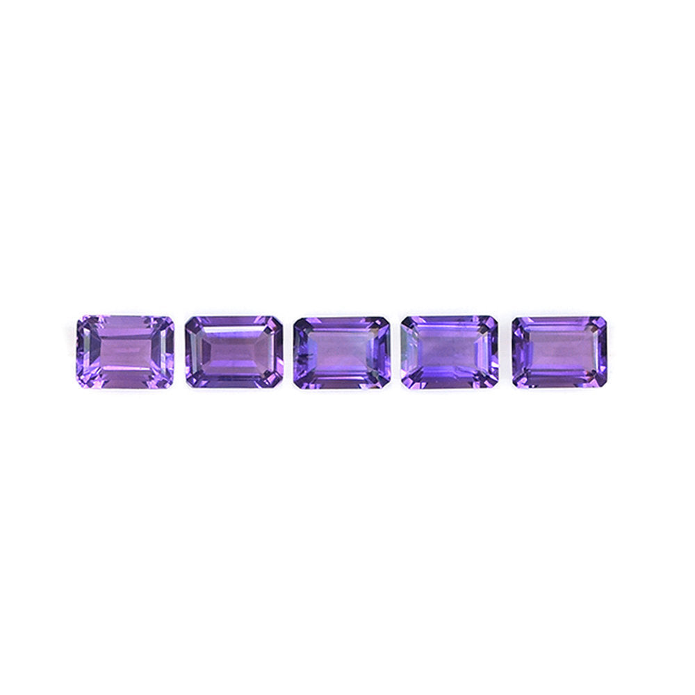 AFRICAN AMETHYST CUT OCTAGON (AAA\SI) 8.00X6.00 MM 1.00 Cts.