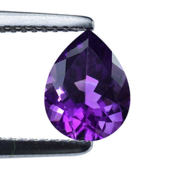 AMETHYST AFRICAN PEAR CUT (AAA/CLEAN) 9.00X7.00 MM 1.31 Cts