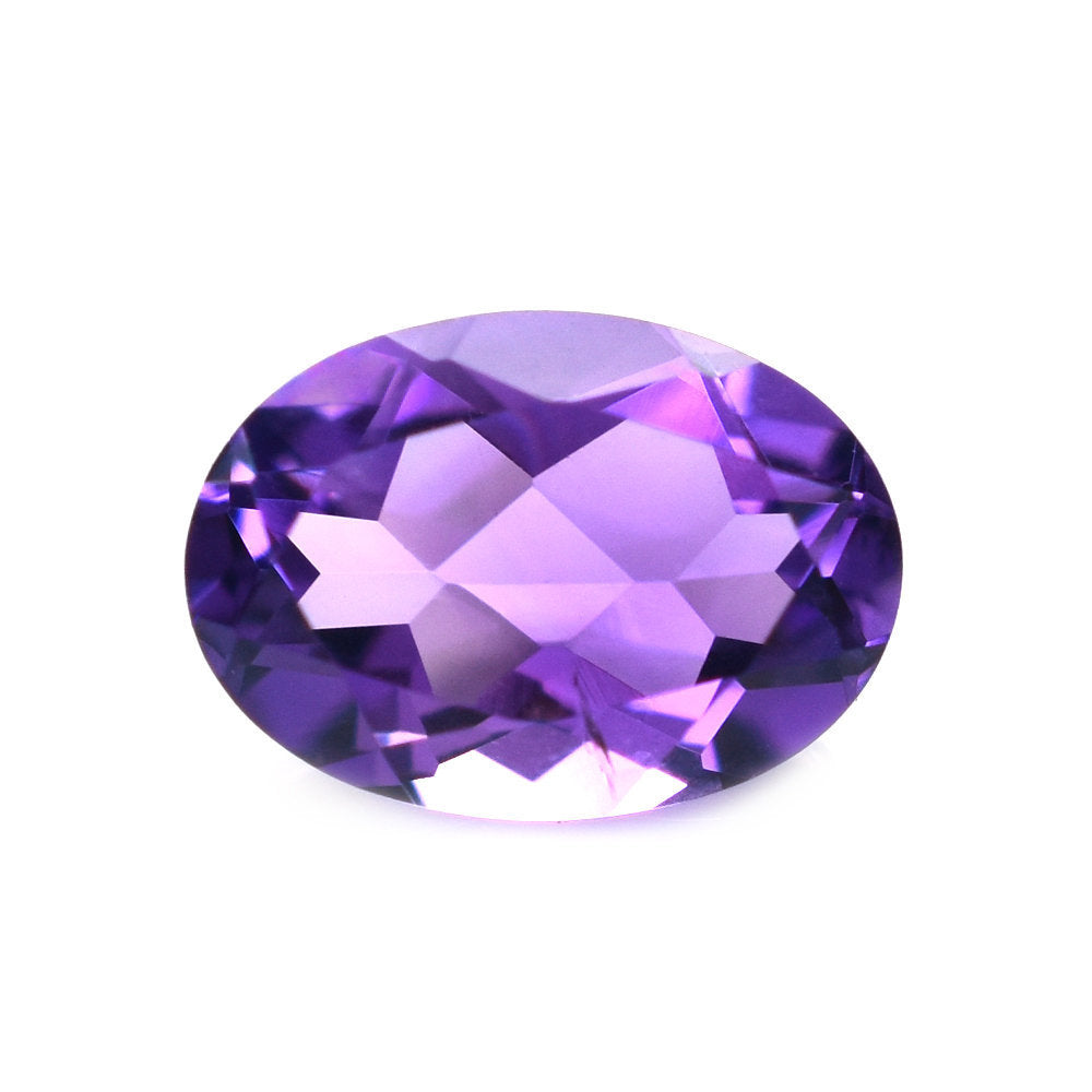 AFRICAN AMETHYST CUT OVAL (AA\CLEAN) 7.00X5.00 MM 0.73 Cts.